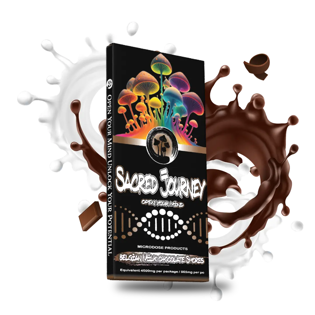 Sacred Journey - Mushroom Chocolate Bars - 6ct