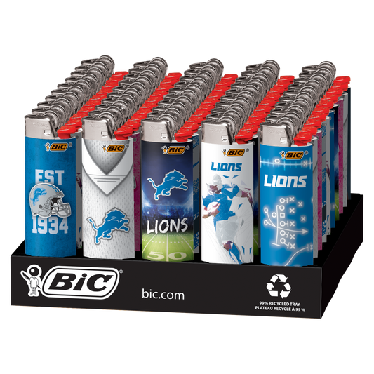 Bic - Lighters - Detroit Lions - 50ct