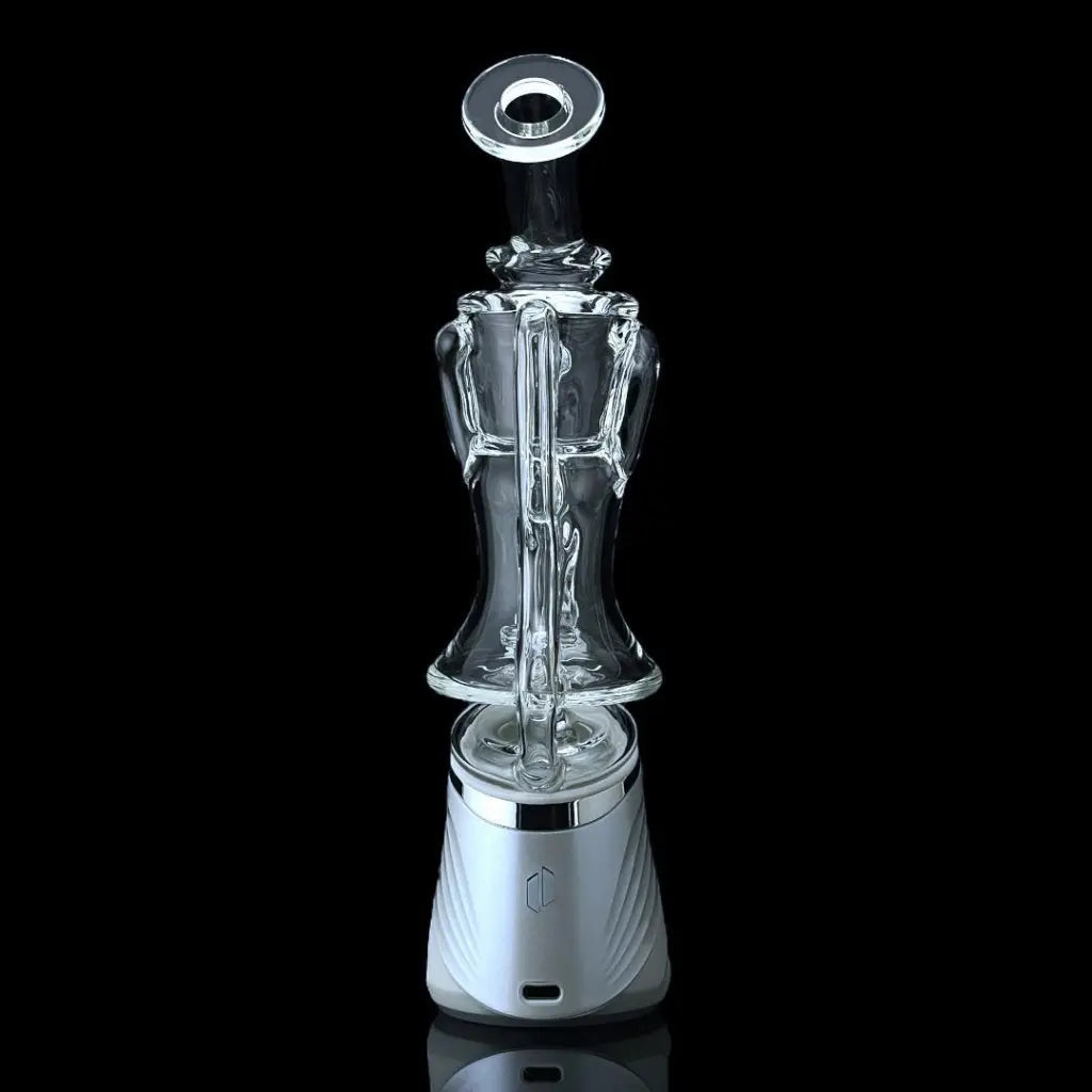 Iridescent Glass - Puffco Top - Superior Gilly - Clear