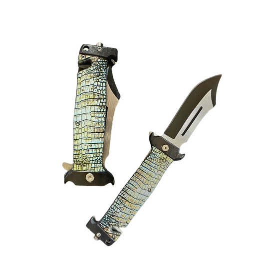 Razor Tactical - Flip Knife - Gator Skin