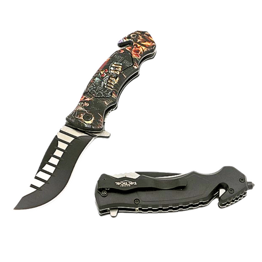 Razor Tactical - Flip Knife - Brown Reaper