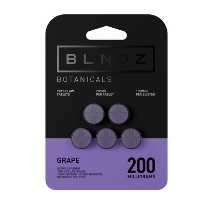 BLNDZ - 200mg Botanical Cat's Claw Extract Tabs - 5pk - 10ct