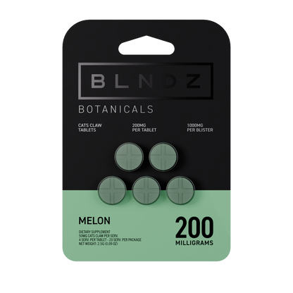 BLNDZ - 200mg Botanical Cat's Claw Extract Tabs - 5pk - 10ct