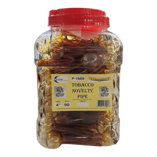 Oil Burner - 4" Amber - 90ct [ M2511 ] +