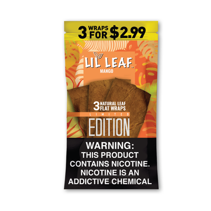Lil Leaf Flavored Leaf Wraps (3/$2.99) Gold Edition - 3pk - 10ct