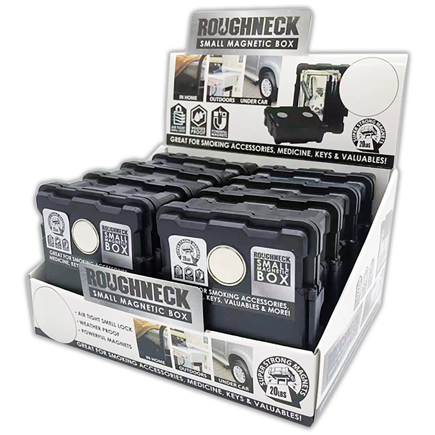 Smokezilla - Rough Neck Small Magnetic Box - 8ct