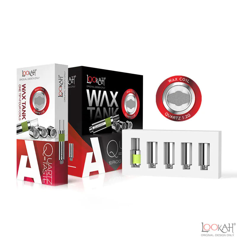 Lookah Wax Tank A - 1 Tip & 4 Coils