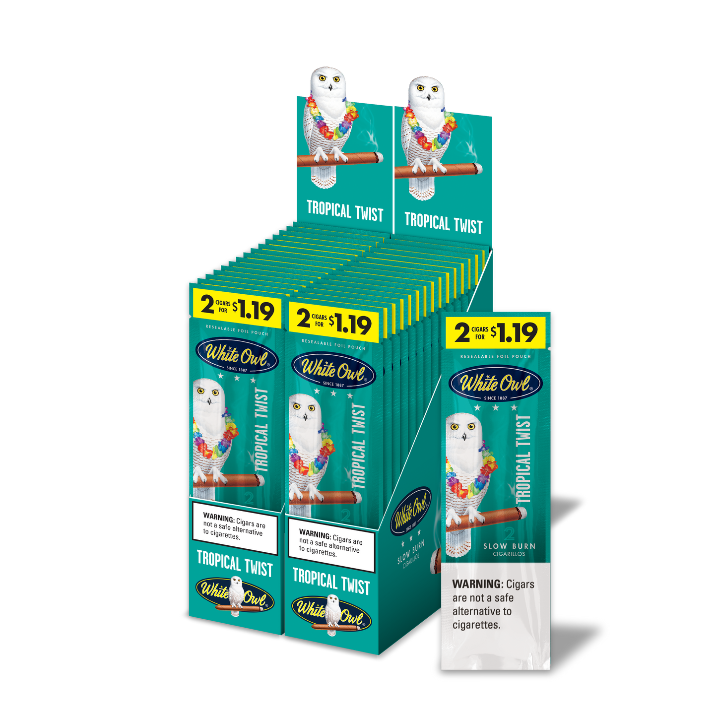 White Owl Cigarillos (2/$1.19) - 2pk - 30ct