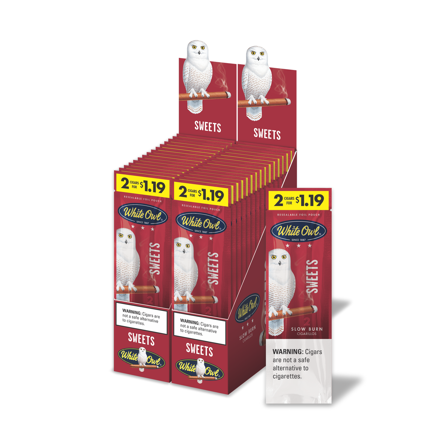 White Owl Cigarillos (2/$1.19) - 2pk - 30ct