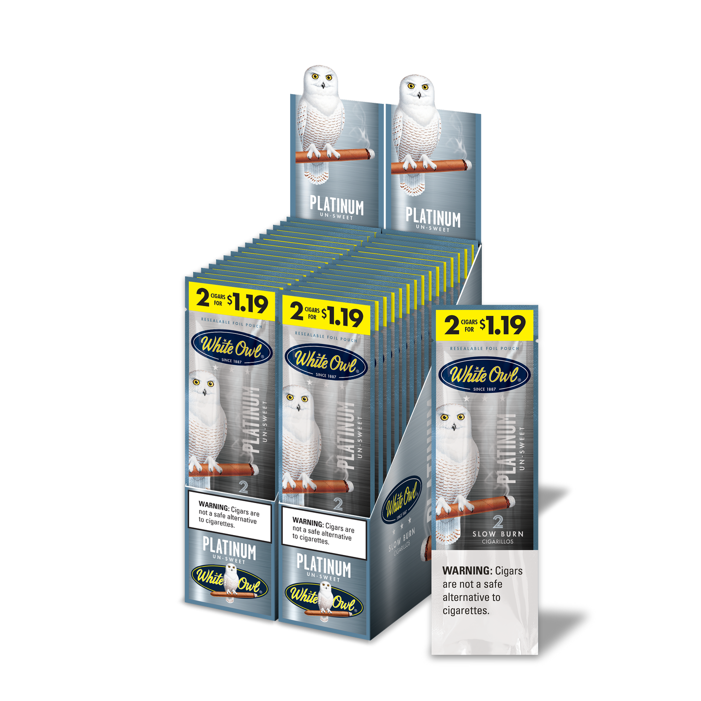 White Owl Cigarillos (2/$1.19) - 2pk - 30ct