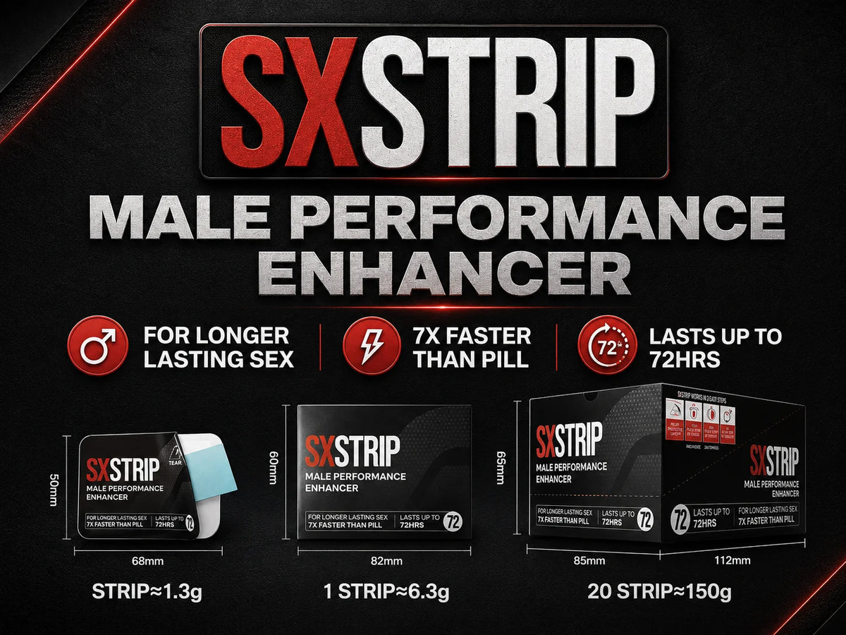 SXSTRIP - Male Enhancement Edible Strips - 20ct