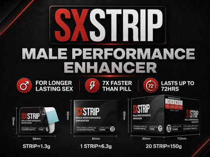 SXSTRIP - Male Enhancement Edible Strips - 20ct