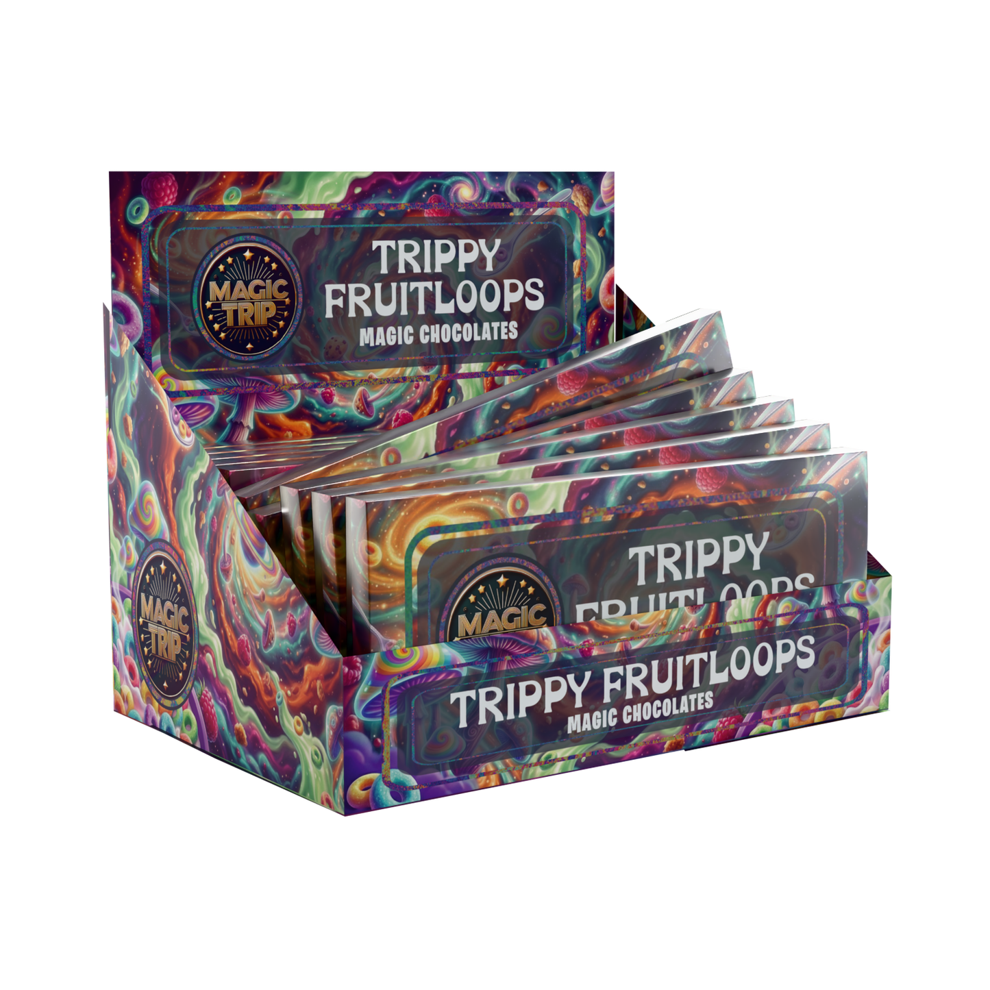 Magic Trip Mushroom Chocolate Bars - 10ct
