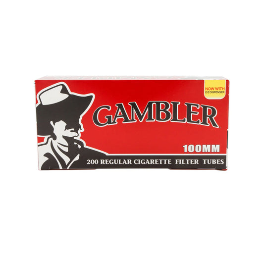 Gambler - Regular Filter Tubes - 100mm - 200pk - 5ct