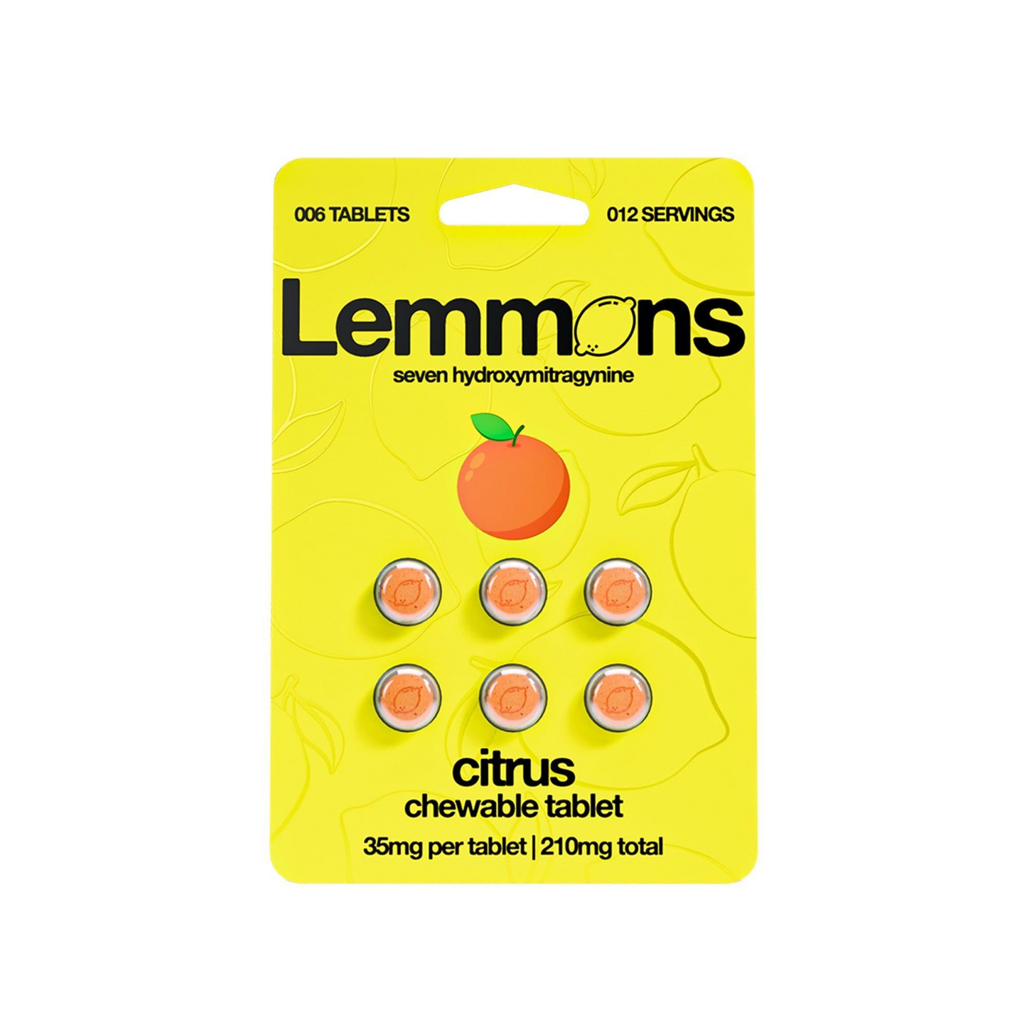Lemmons - 35mg - 7-OH Tabs - 6pk - 6ct