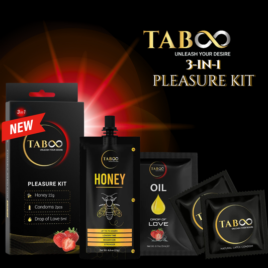 Taboo - Sexual Enhancement 3 in 1 Pleasure Kit - 15ct