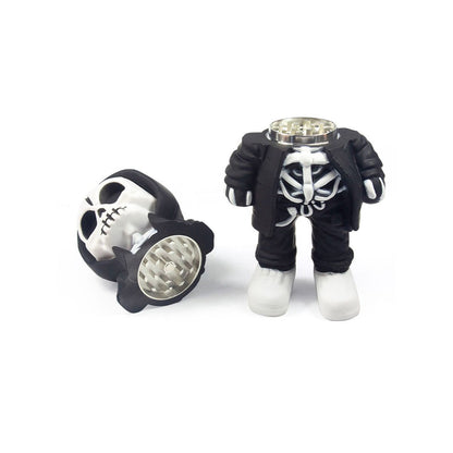 Grinders - 4pc Skeleton Man Design - 6ct [ #20 ]