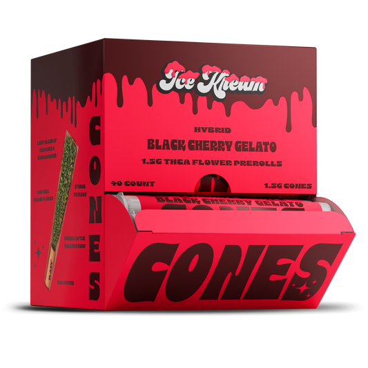 Ice Kream - 1.5g Pre-Roll THCA Cones - 40ct