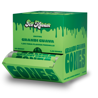 Ice Kream - 1.5g Pre-Roll THCA Cones - 40ct