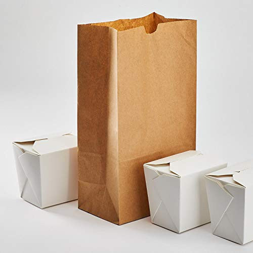 Paper Bags #6 - 5.875 x 3.5 x 11in - 500ct