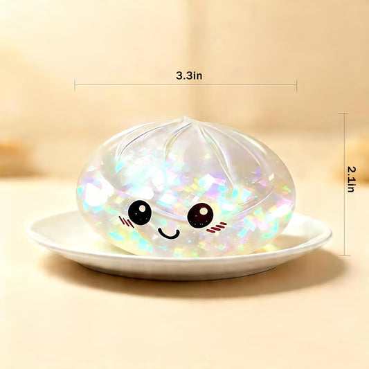 Squish Toy - 12ct - Dumpling Plain Face