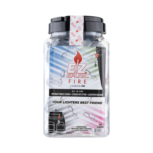 EZ Splitz - Lighter Leash - Fire w/ Belt Clip
