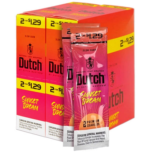Dutch - Cigarillos - Sunset Dream (2/$1.29) - 30pk - 2ct
