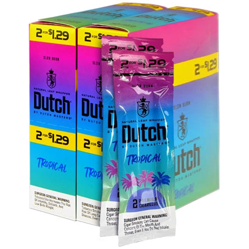 Dutch - Cigarillos - Tropical (2/$1.29) - 30pk - 2ct