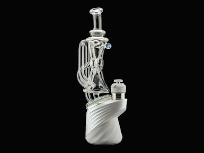 Iridescent Glass X Ion Glass - Puffco Top - Exo Ball CR
