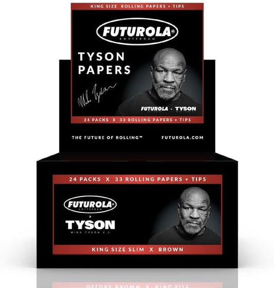 Futurola - Tyson Papers - King w/ Tips - 33pk - 24ct