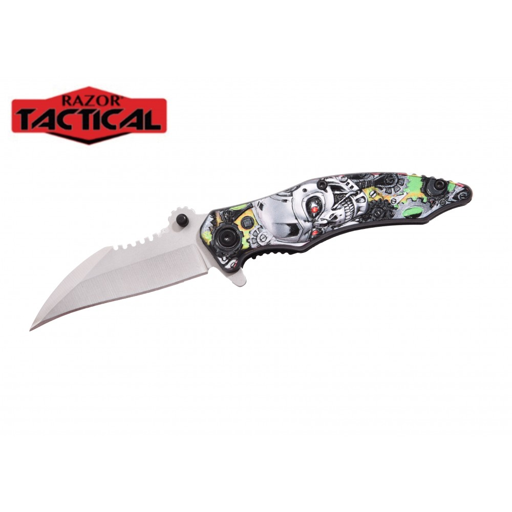 Razor Tactical - Premium Flip Knife [ RT-7200GY ]