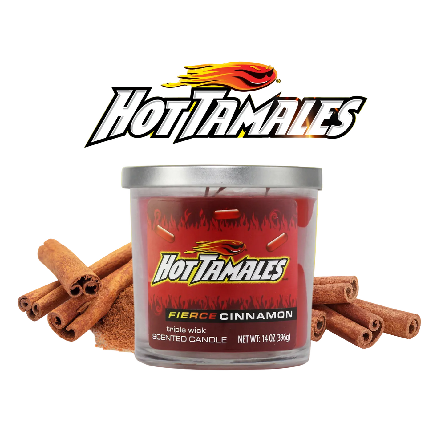 Hot Tamales Candy Scented Candles - 3oz & 14oz