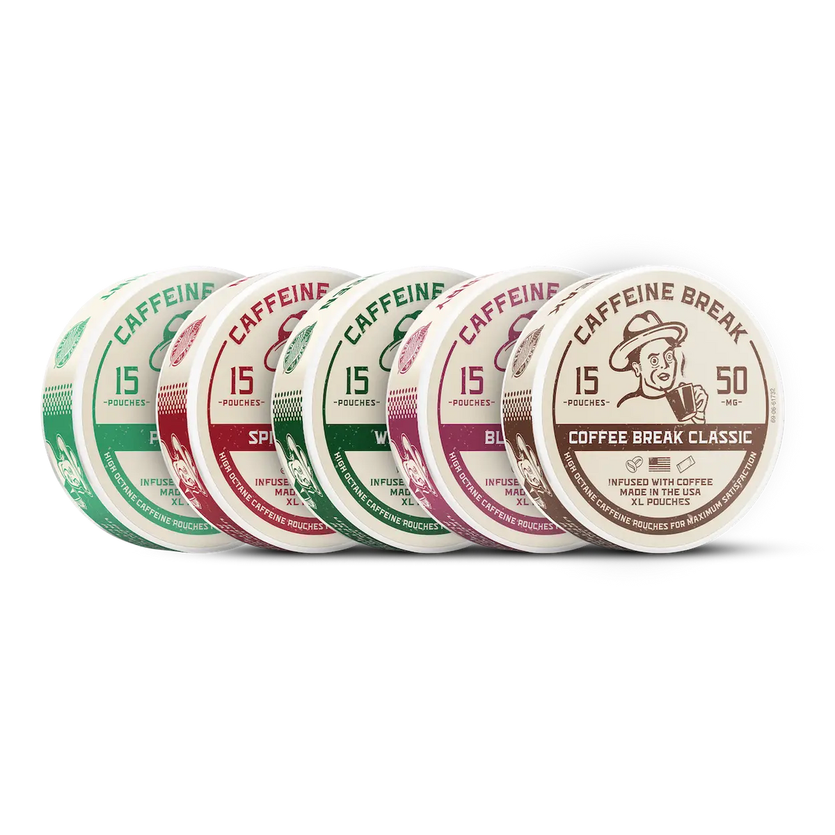 Alp - 50mg Caffeine Pouches - 15pk - 5ct