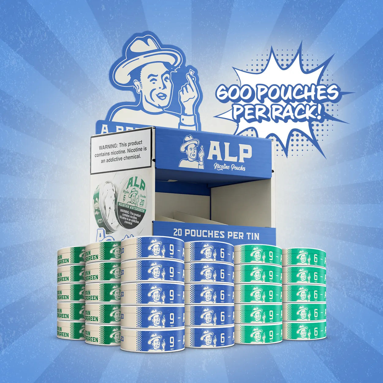 Alp - 2-Tier Display Box