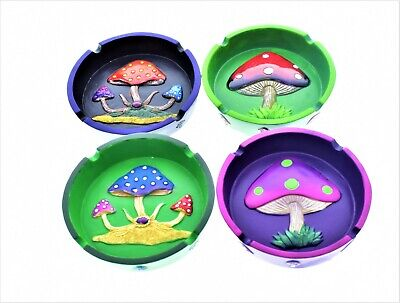 Fujima - Ashtray - Round Poly Stone - 8ct [ LT150 ]