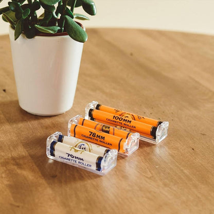 Zig Zag - Roller - White 70mm - 12ct