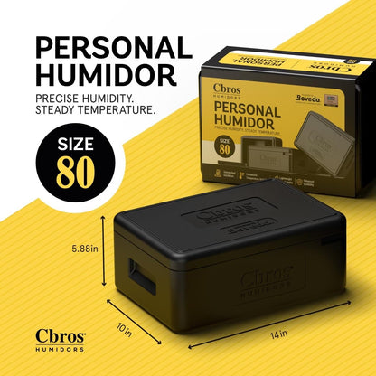 Cigar Bros - Personal Humidor - 80ct
