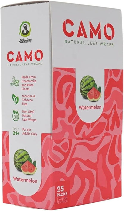 Camo - Wraps - Goji Berry - 5pk - 25ct