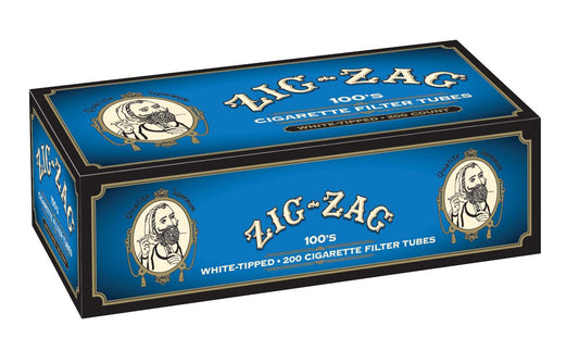 Zig Zag Cig Tubes - 100's - 200pk - 5ct