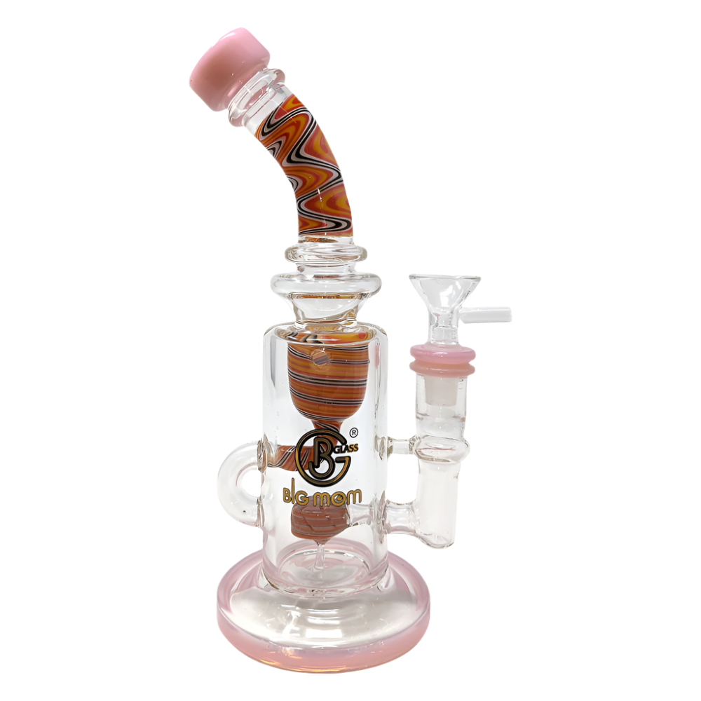 BIG MOM 8" INLINE RECYCLER WATER PIPE