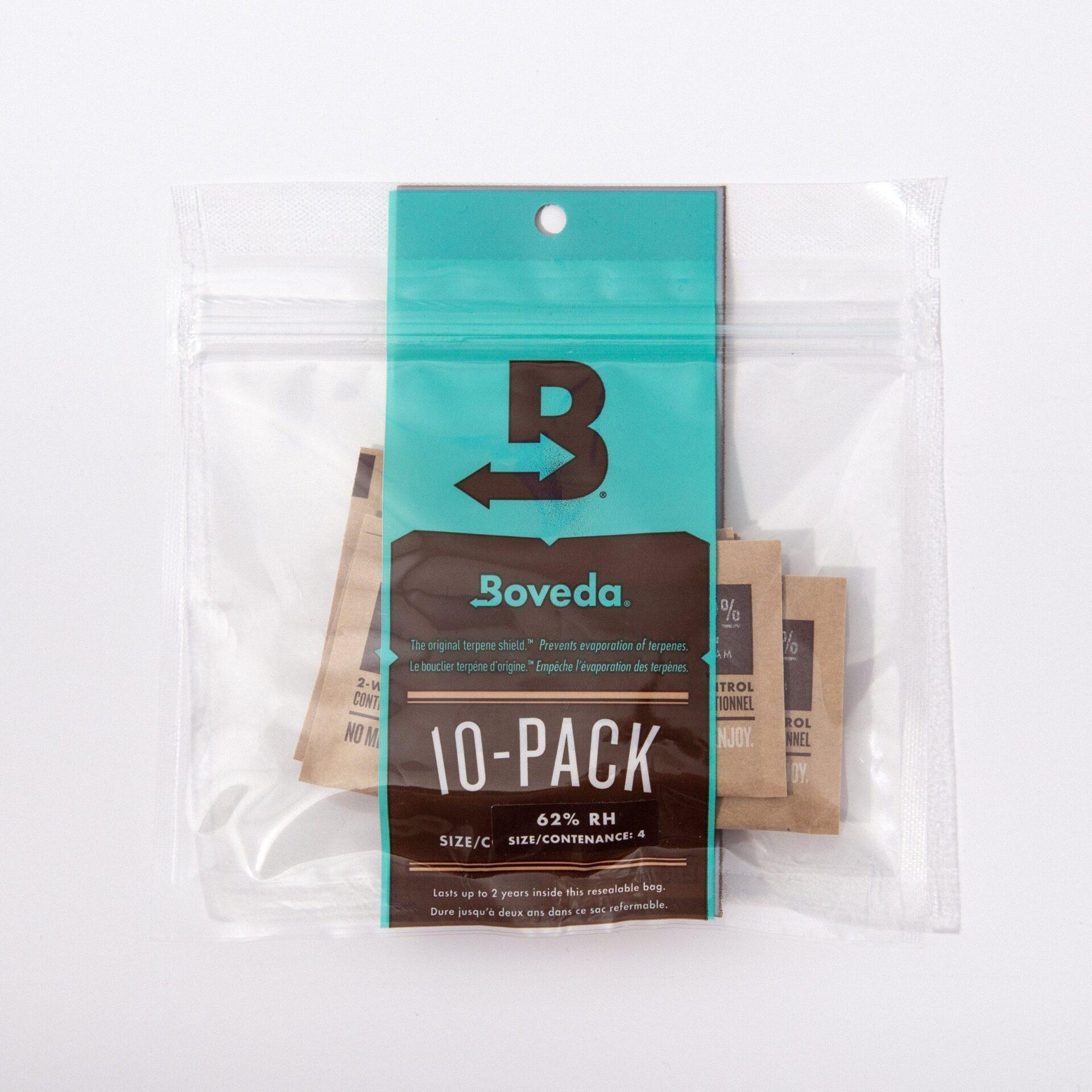 Boveda - Humidity Pack - 62% - 4g - 10ct – Metro Smoke Wholesale