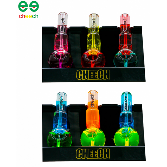 4" Cheech Glass Square Shape Glycerin Bowl