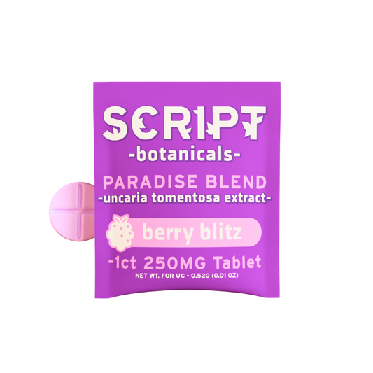 Script Botanicals - 250mg Botanical Tablets - 25ct