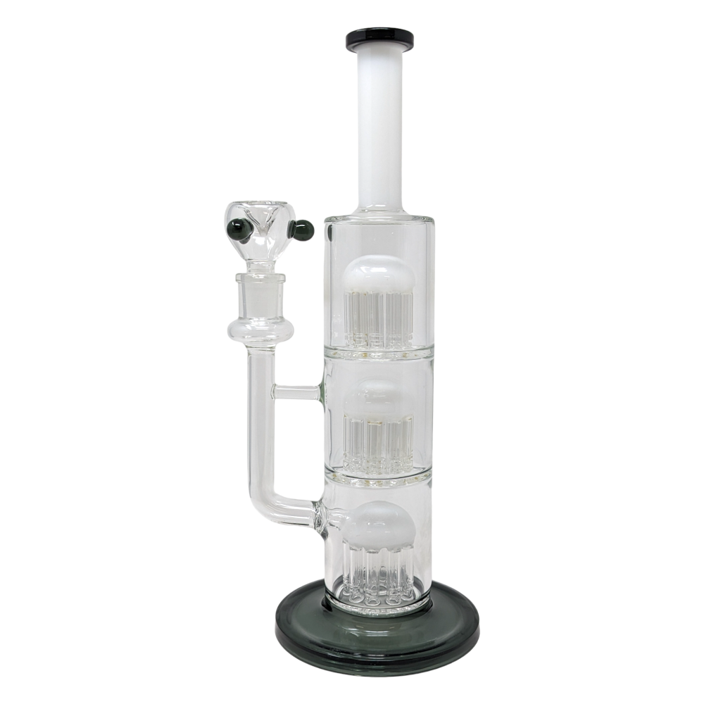 14" Triple Reinforced Tree Perc, Straight Neck