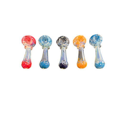 Hand Pipes - 3" 2-way Frit Art - 5ct