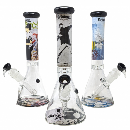 14.5" G-Rollz Banksy's Beaker Pipe