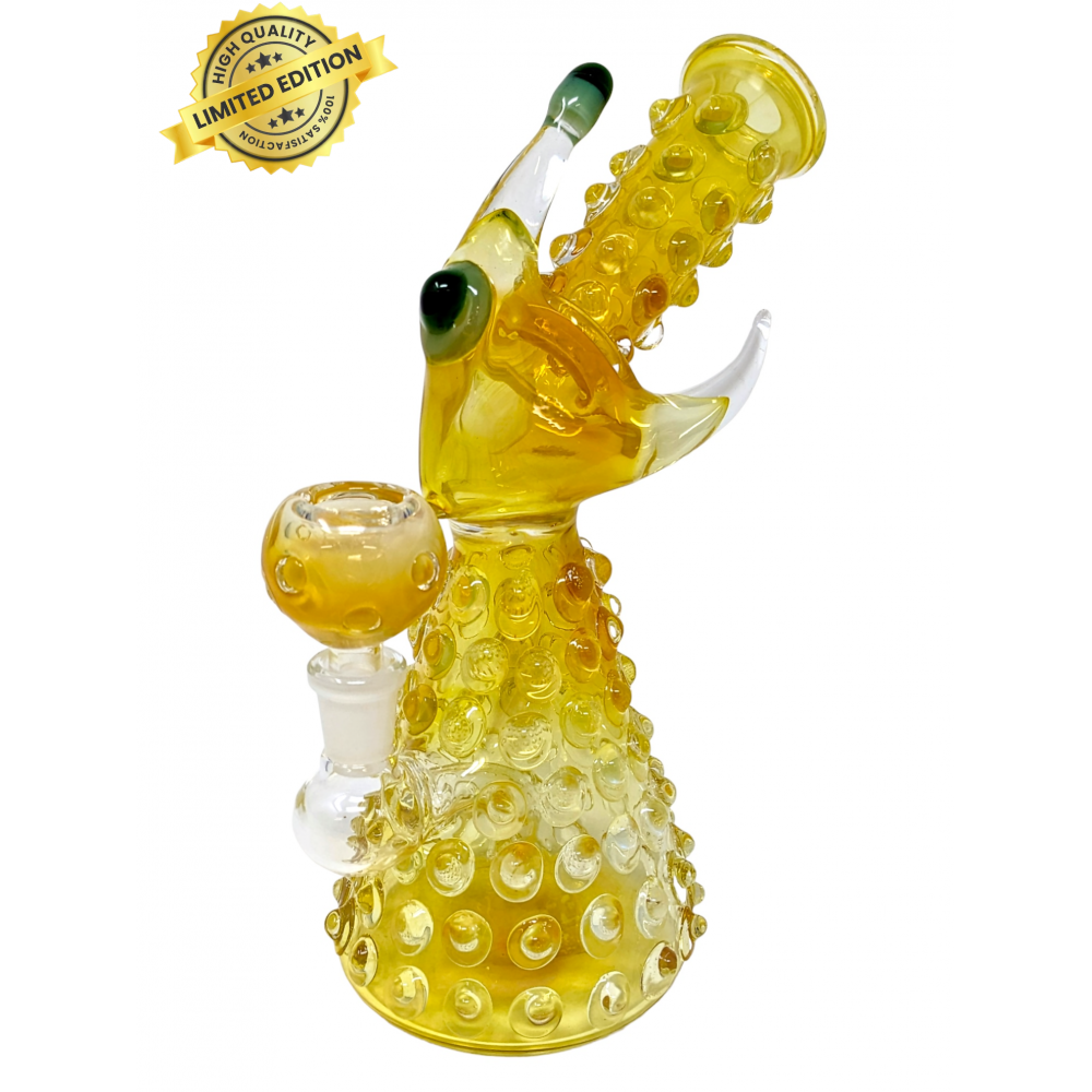 Multi Marble One Eye Fish Water Pipe