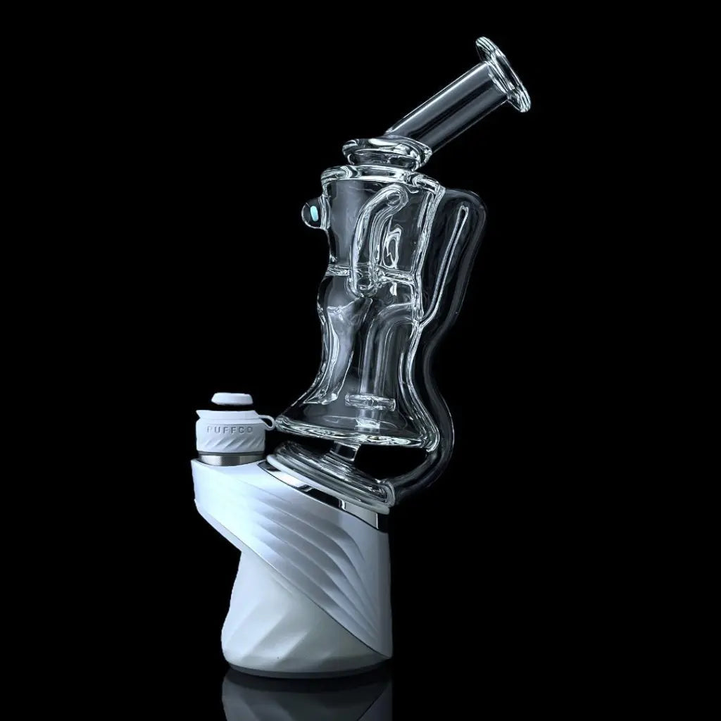 Iridescent Glass - Puffco Top - Superior Gilly - Clear