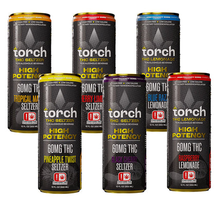 Torch - 60mg D9 Seltzer - 12oz - 4ct