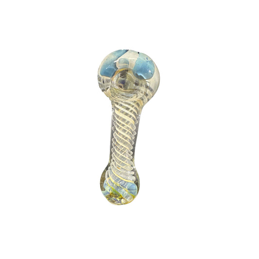 Blue Spiral Hand pipe 5 pack